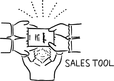 営業ツールデザインイメージ