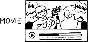 動画コンテンツの制作イメージ