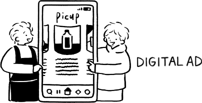 WEB/SNSの広告運用イメージ